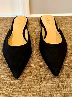 Lauren (Ralph Lauren) Londyn Suede Mule